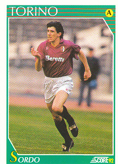 Gianluca Sordo Torino Score 92 Seria A #255